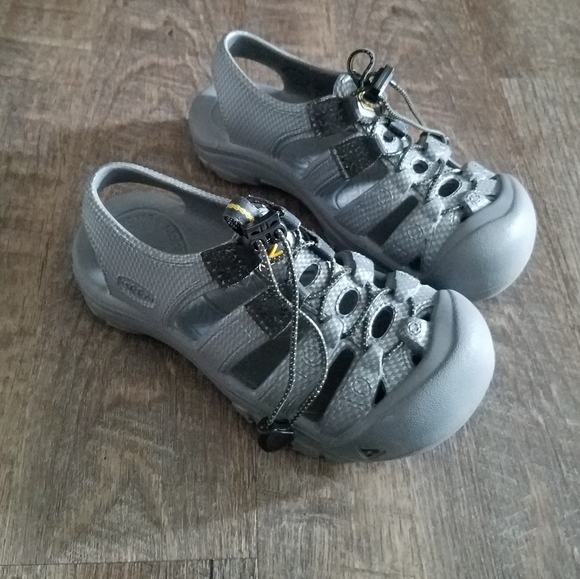 Keen Other - Keen Youth Sunsport Waterproof Sandals Sz 1 Gray